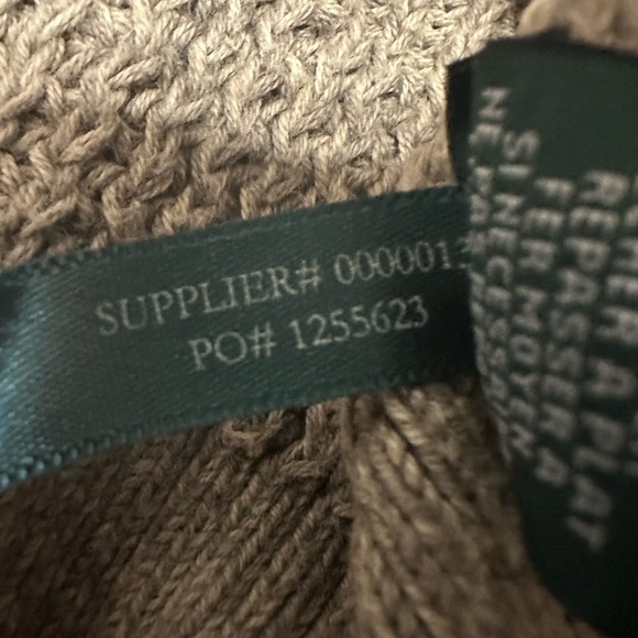 Lauren Ralph Lauren Knit Sweater with Brown Patches on elbows. - Picture 11 of 15